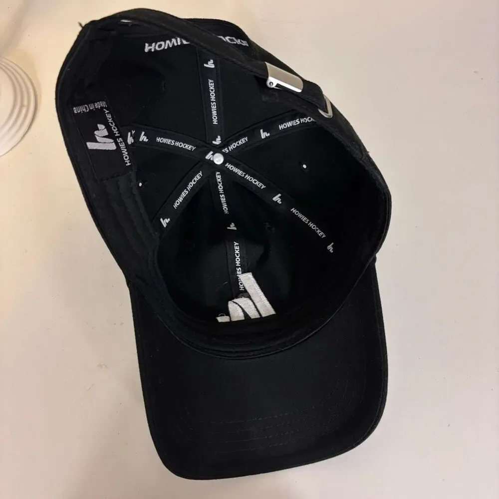 Howie's Hockey Black Baseball Hat Adjustable‎